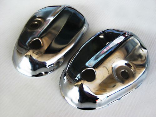 Front fork cover chrome honda cub c50 c65 c70 c90  (as)