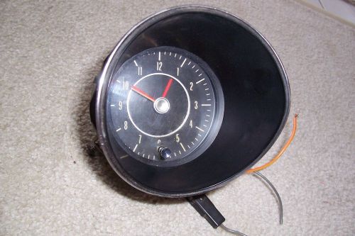 1969 69 oldsmobile olds 442 cutlass dash clock original gm delco