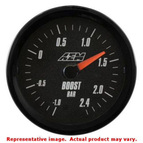 Aem electronics 30-5132m analog boost gauge range: -1~2.4bar fits:universal 0 -