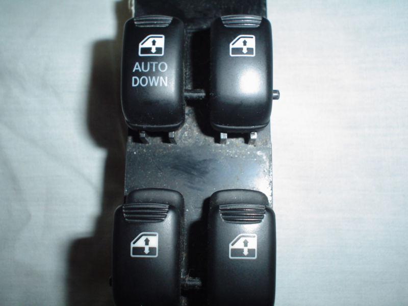 01-06 hyundai santa fe master driver power window switch left side control