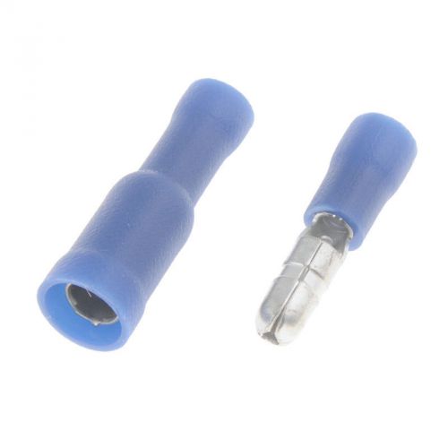 16-14 gauge male/female set bullet terminal, .157 in., blue - dorman# 85429