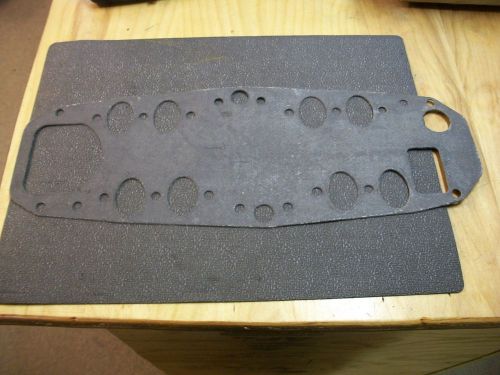 1949-1953 ford v8  intake gasket nos ford script   8ba-6521