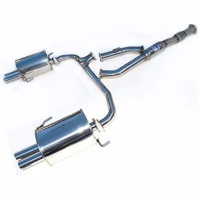 Invidia 76mm q300 cat back exhaust 05-09 subaru legacy gt 2.5l hs05sl1gt3