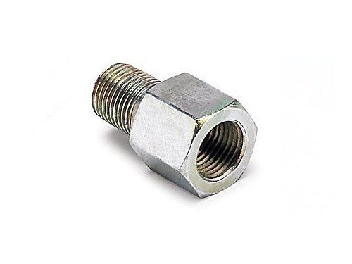 Autometer 2269 1/8 npt to 1/8 bspt metric adapter fitting