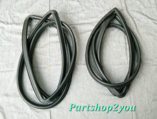 1971-1973 mitsubishi galant 16 l  sedan front &amp;  rear windshield seal rubber