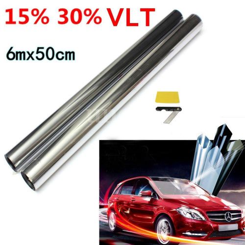 Tint film professional 15% 30% vlt feet roll car auto home office window tinting