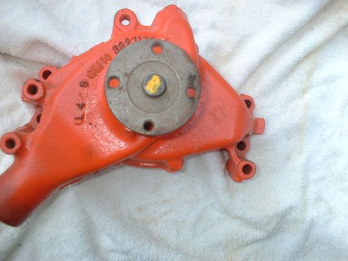 1969 chevy 3927170t rebuilt water pump impala camaro nova chevelle