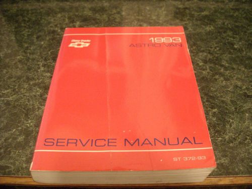 1993 astro van service manual