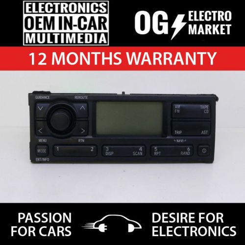 Toyota avensis t22 central info display navi gps tft lcd 86110-05011 cn-ts6070la