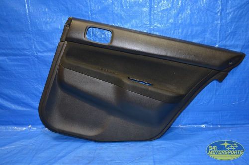 2006 mitsubishi lancer evolution 9 oem rear right rh passenger door panel