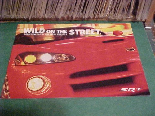 2003 dodge viper srt models new car dealer brochure