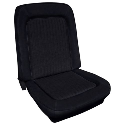 Bronco seat upholstery black full set 1967 | cj pony parts