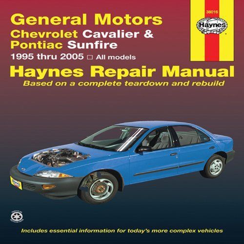 General motors fits chevrolet cavalier &amp; fits pontiac sunfire: 1995 thru 2005 (h