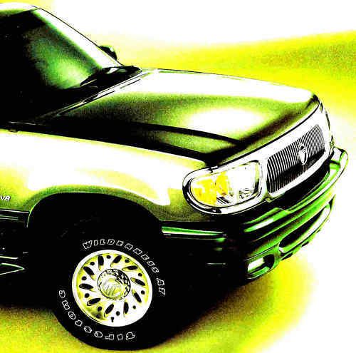 2001 mercury mountaineer factory brochure-mountaineer