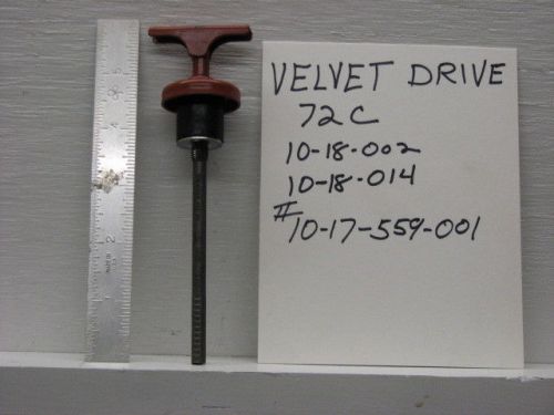 Velvet drive marine transmission dip stick 10 17 559 001