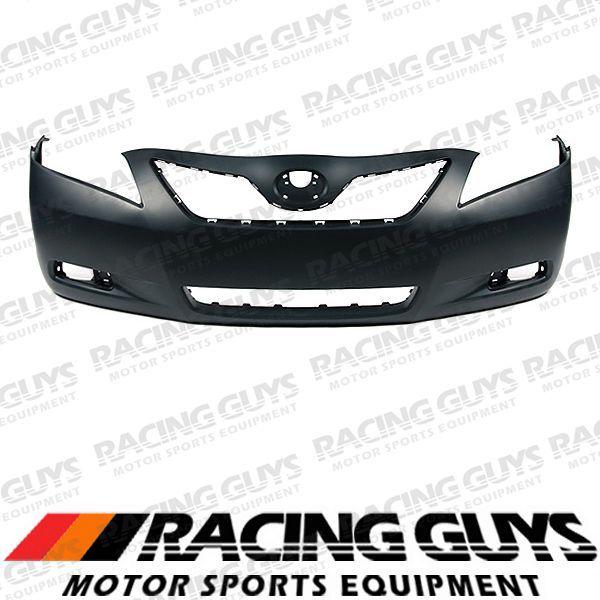 07-09 toyota camry front bumper cover primed capa new facial plastic to1000329