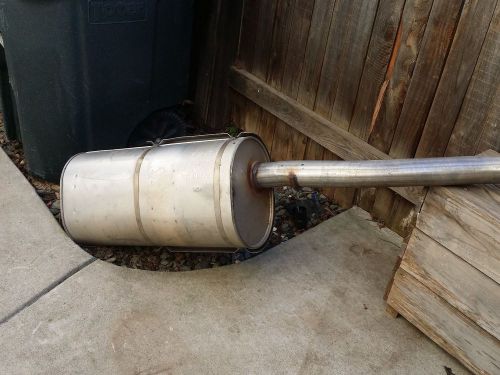 Muffler 1998 chevy half ton pickup truck short bed muffler all factory