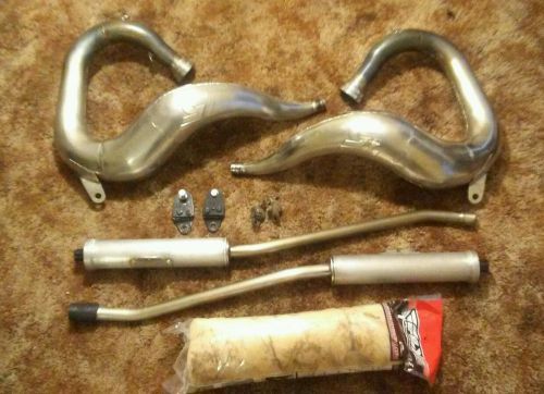 2003 yamaha banshee toomey t5 exhaust racing pipes &amp; silencers