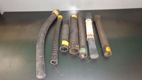 Wholesale lot of (7) new flexible 1950&#039;s 60&#039;s vintage radiator coolant hose (6g)