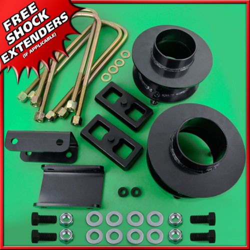 3” ft 1.5&#034; rr steel lift kit + sway bar drop dodge ram mega cab 1500 4wd 03-08