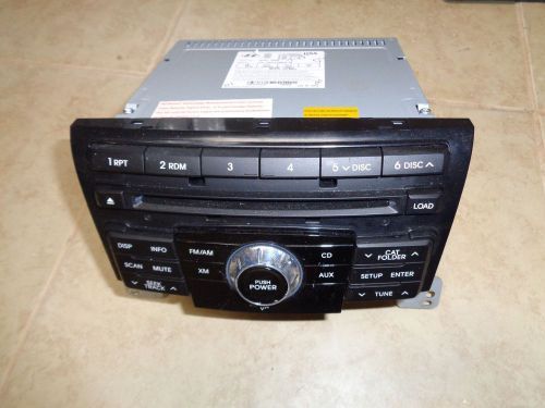 11 12 13 14 hyundai sonata radio 6 cd player 96190-3q000