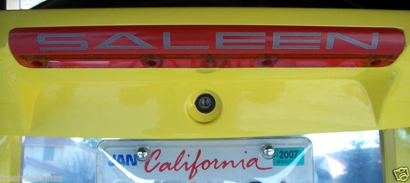 Ford mustang saleen 3rd brake light decal overlay 05 06 07 08 09