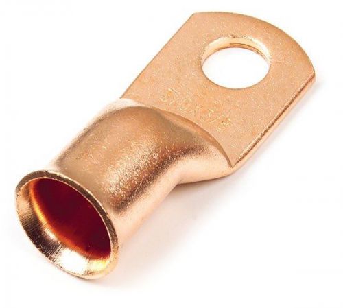 Gro84-9514 grote copper lugs, 6 gauge, stud or tab size: # 10, pk: 25