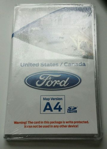 A4 12-15 ford focus fusion edge explorer f150 gps navigation sd card map update.