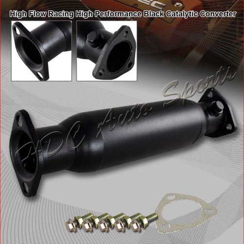 For civic crx del sol prelude integra blk t-304 exhaust catalytic converter cat