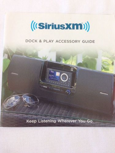 New sirius xm satellite radio stratus 7 dock &amp; play vehicle kit included ssv7v1