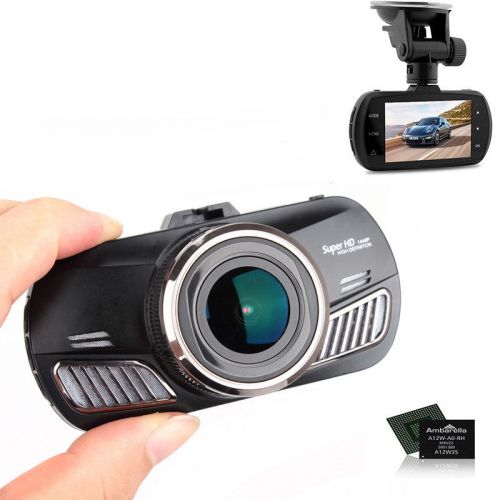 D201 ambarella a12 hd 1440p h264 car dash camera dvr night vision 170 degree+gps