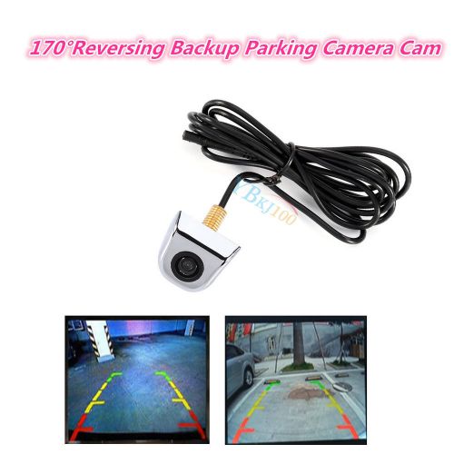 170° waterproof reversing backup parking camera cam dc 12v rear car view back