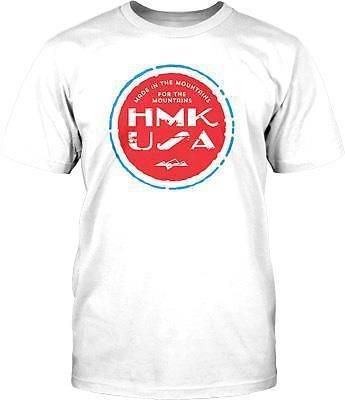 Hmk bottle cap t-shirt white large lg