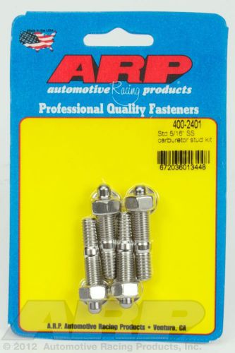 Standard 5/16&#034; ss carburetor stud kit arp 400-2401