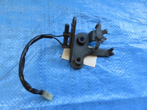 02-07 subaru impreza wrx &amp; sti sedan trunk latch release catch lock rear oem