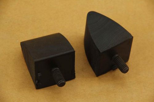 Two new rubber axle stop or bumper chevy  mopar 1-11/16&#034; x 1-5/8&#034; x 2&#034; tall