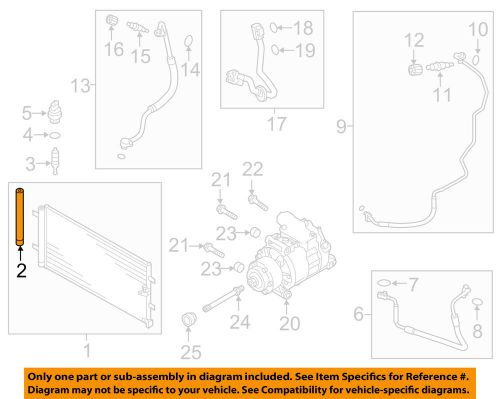 Audi oem 2016 a7 quattro air conditioner-drier 4g0298403