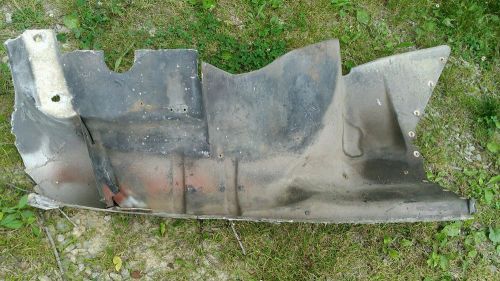 1960 corvette fiberglass inner fender left driver