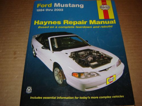 1994-03 ford mustang shop service repair manual 3.8l 4.6lv8 engine