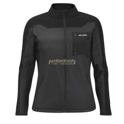 Ski-doo ladies technical fleece - black