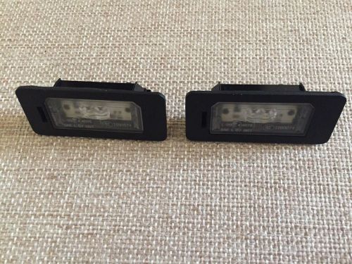 Bmw led e90 e91 e92 e39 e70 f10 license plate light lamp two pieces 7193293