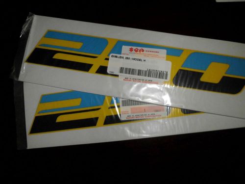 1987 quad racer rear fender sticker decals suzuki quadracer  lt250r