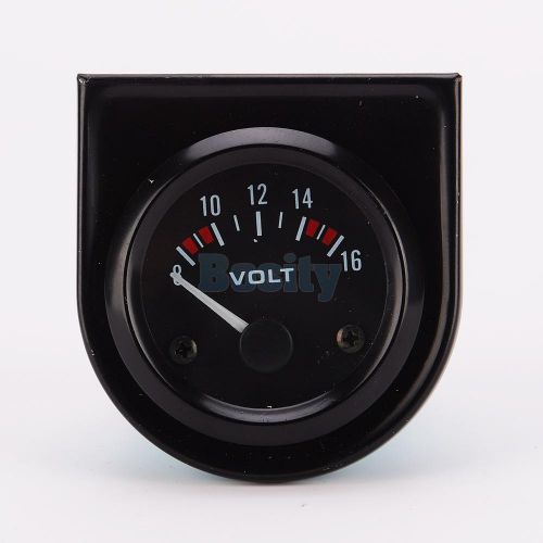 52mm car motor auto voltmeter digital led 8-16 volt voltage gauge