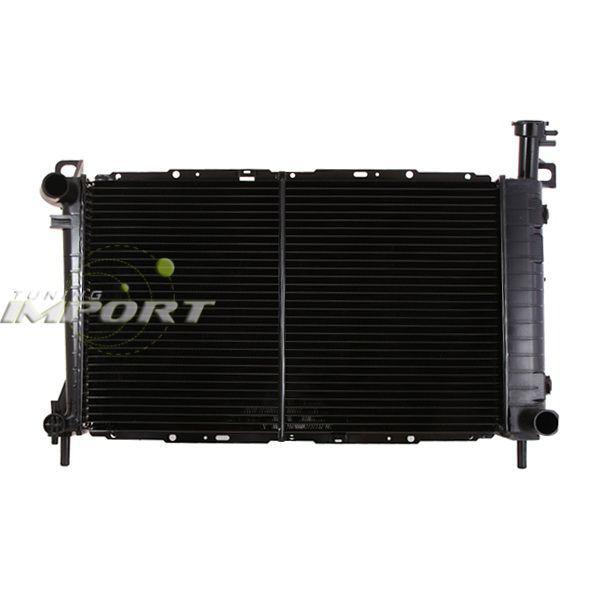 1986-1993 ford taurus 2.5l 3.0l 2-row a/t radiator assembly except sho models