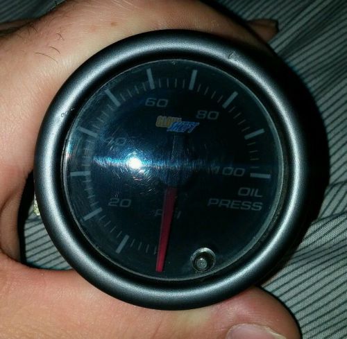 Glowshift oil gauges