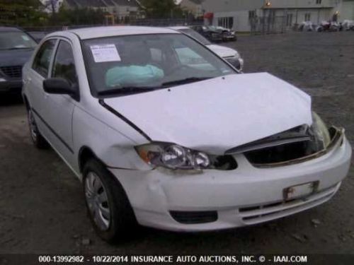 Rear bumper without spoiler ce and le fits 03-08 corolla 92966