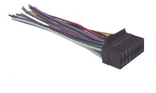 Wiring harness fits sony cdx-ca750x,cdx-ca760x,cdx-ca850x,cdx-ca860x + s16a