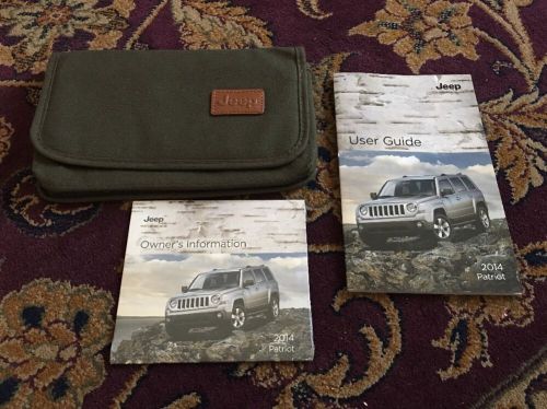 Buy 2014 Jeep Patriot Owners Manual with supplements, DVD and case in ...