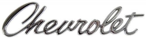 1967 camaro header/trunk chevrolet emblem