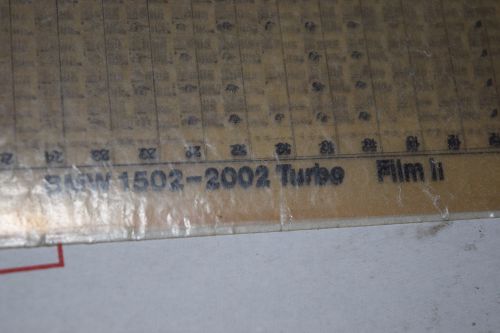 Bmw parts microfiche for model year 1970 includes 1502-2002 turbo